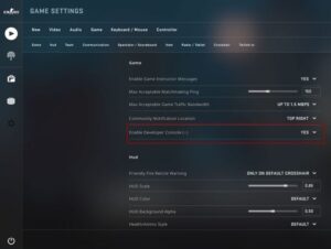 How to Open Console in CS GO? Main Commands